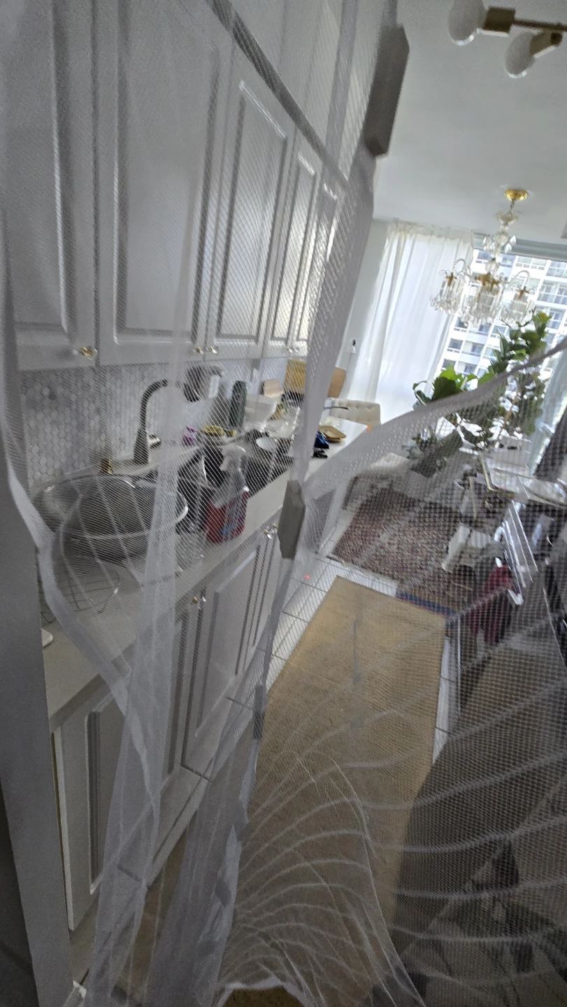 Magnetic Screen Door White 100x210cm - photo 3