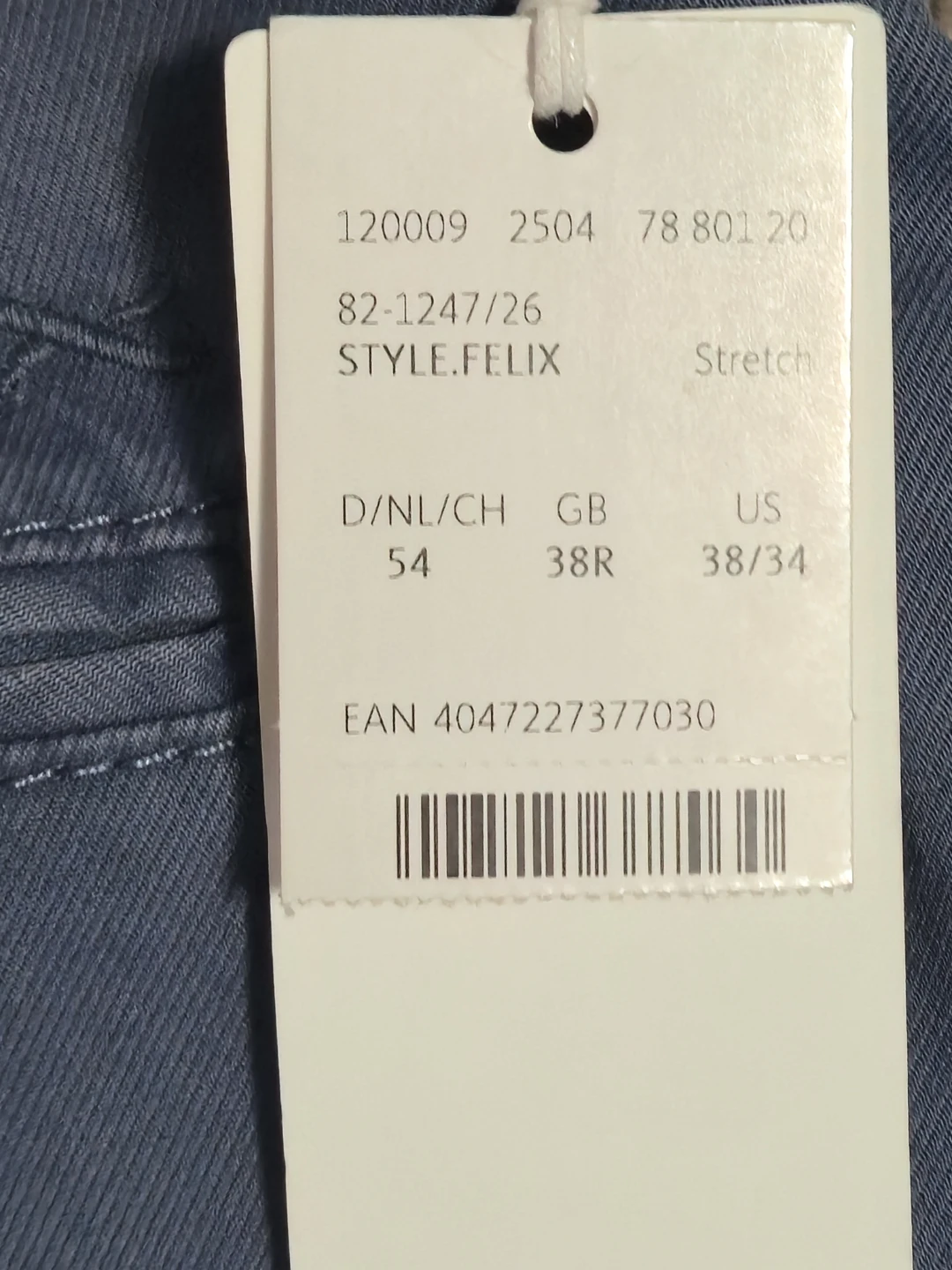NWT BRAX Men’s "Style Felix" Pants - Size 38/34 - photo 3