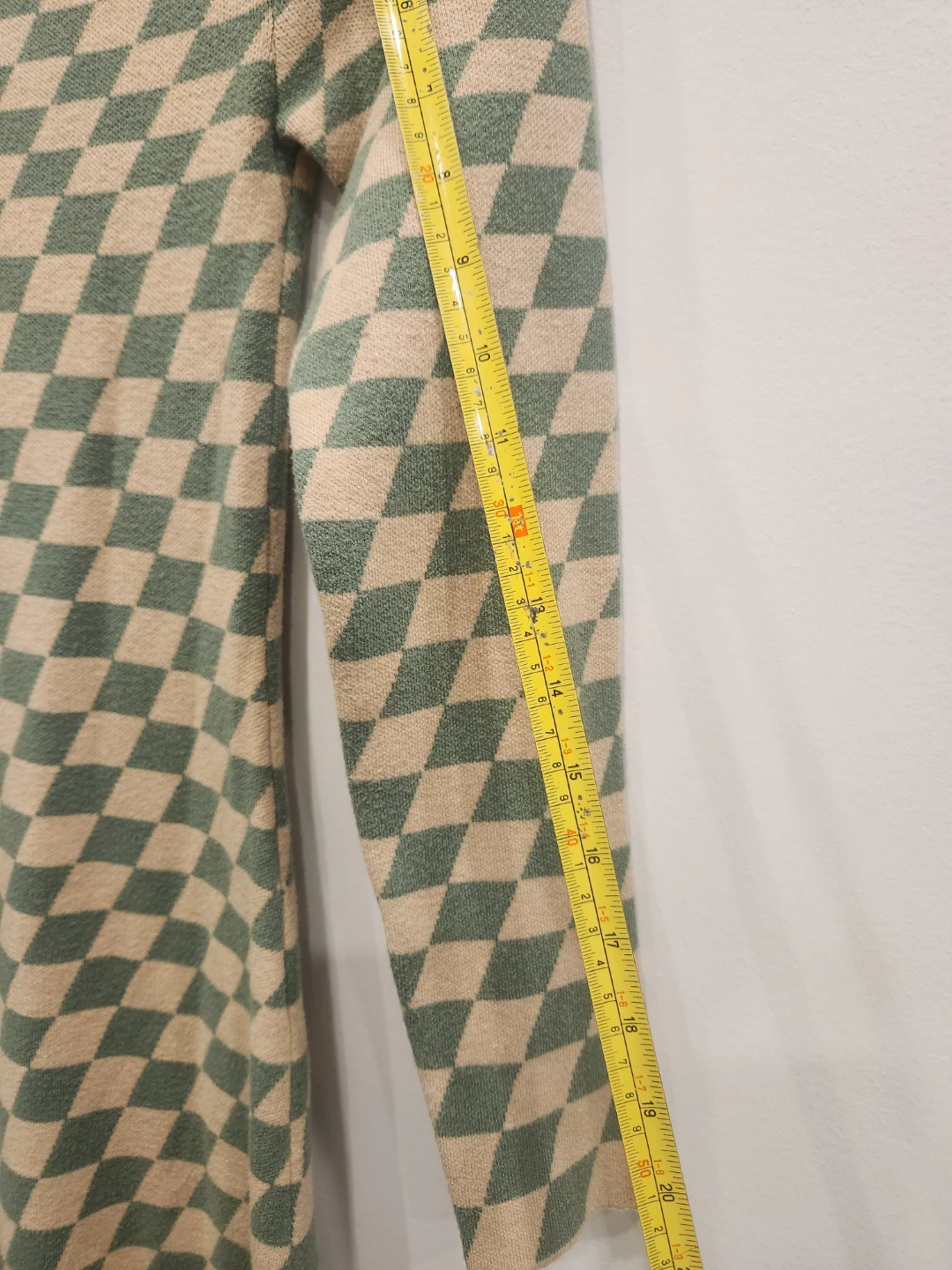 Zara Checkerboard Knit Dress - photo 5