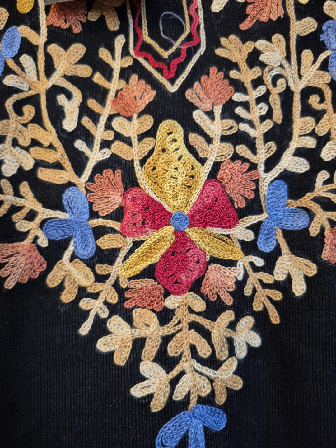 Park98 Embroidered Tunic Black - photo 5