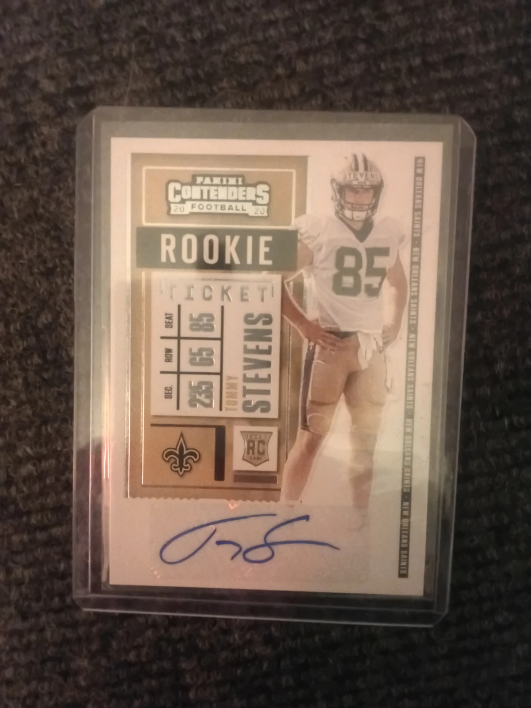 2020 Panini Contenders Tommy Stevens Rookie Ticket Auto