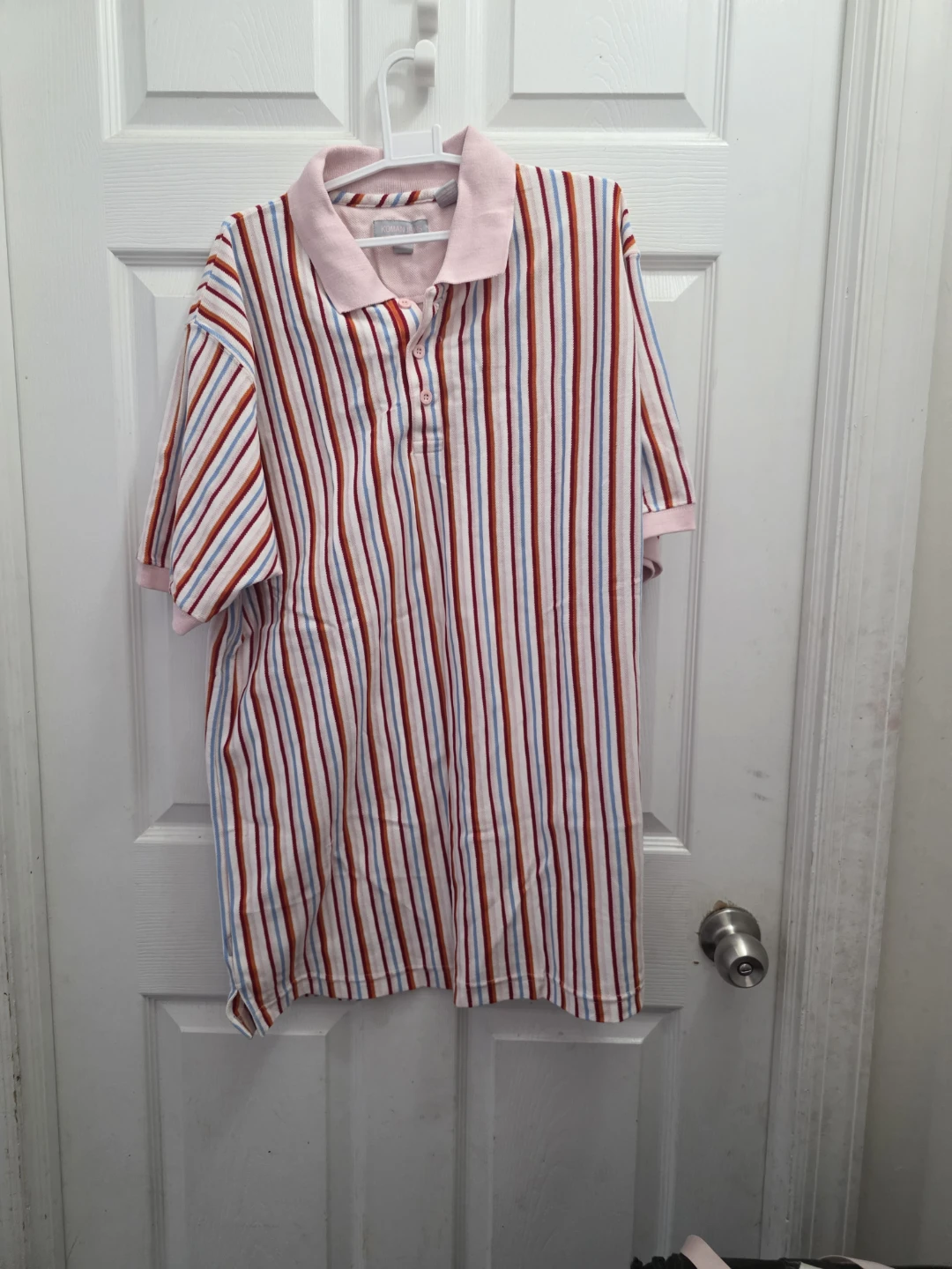 Koman Jeans Striped Polo Shirt - photo 2