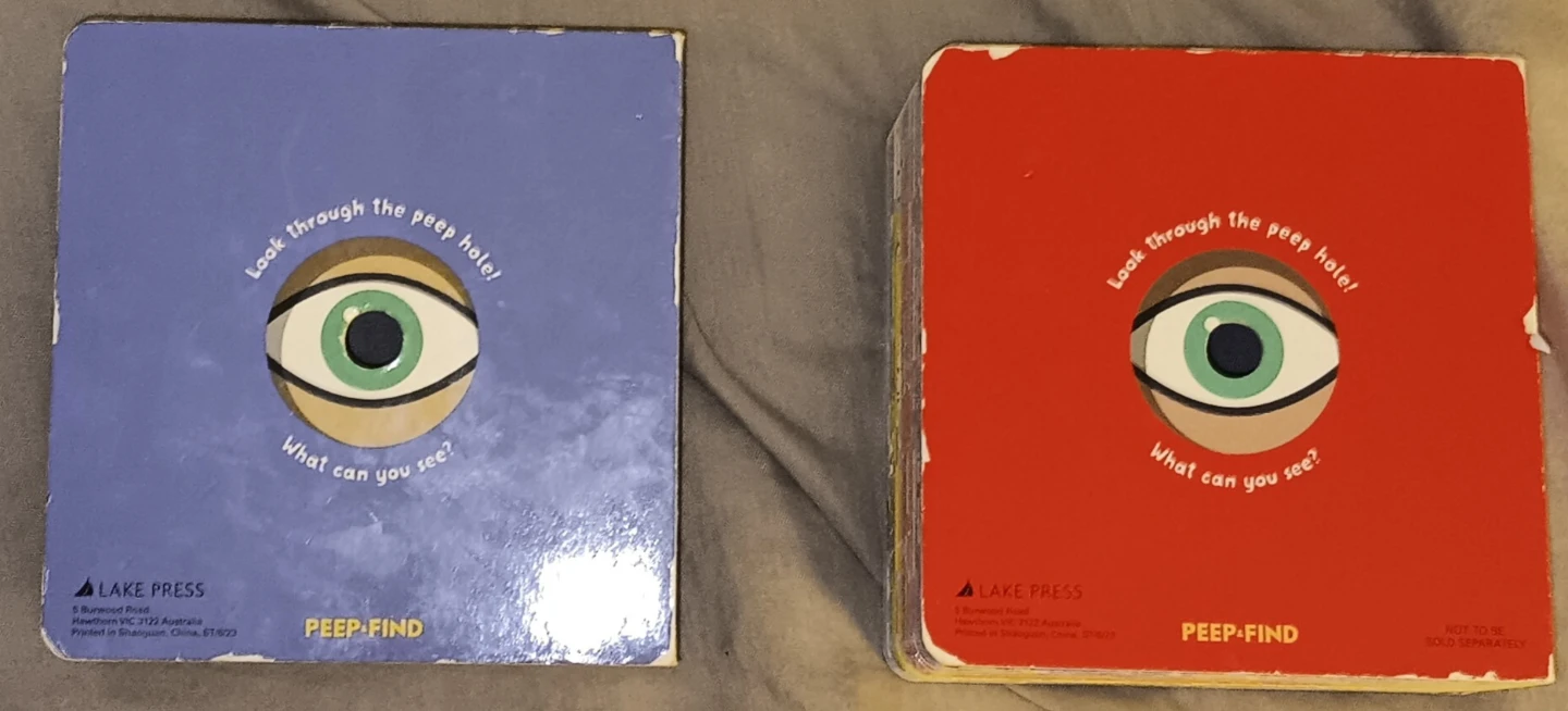 Peep & Find ABC + 123 Box Set - photo 5