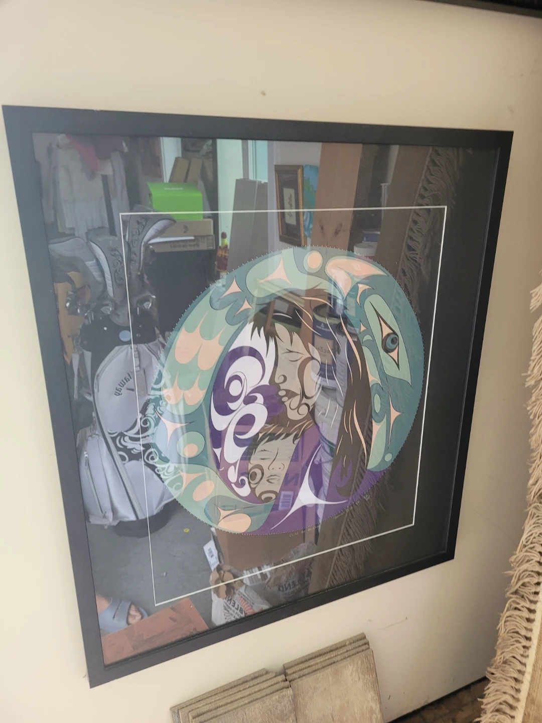 Frances Dick Child to Mother Art Print