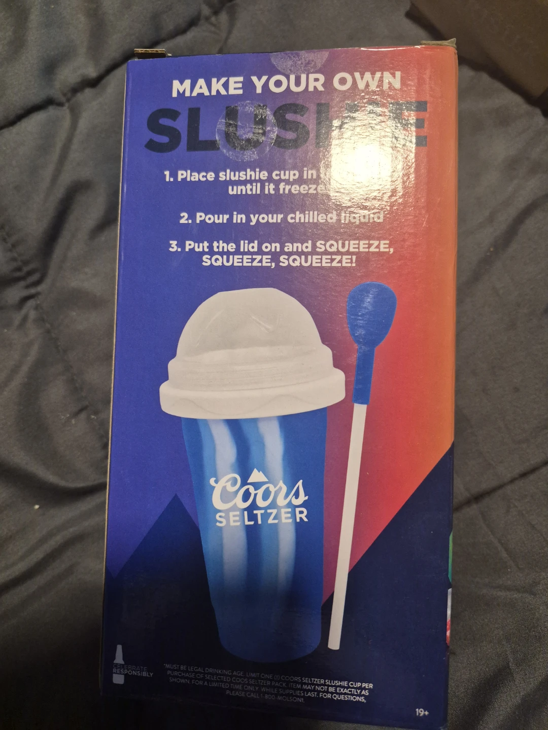 Coors Seltzer Slushie Cup