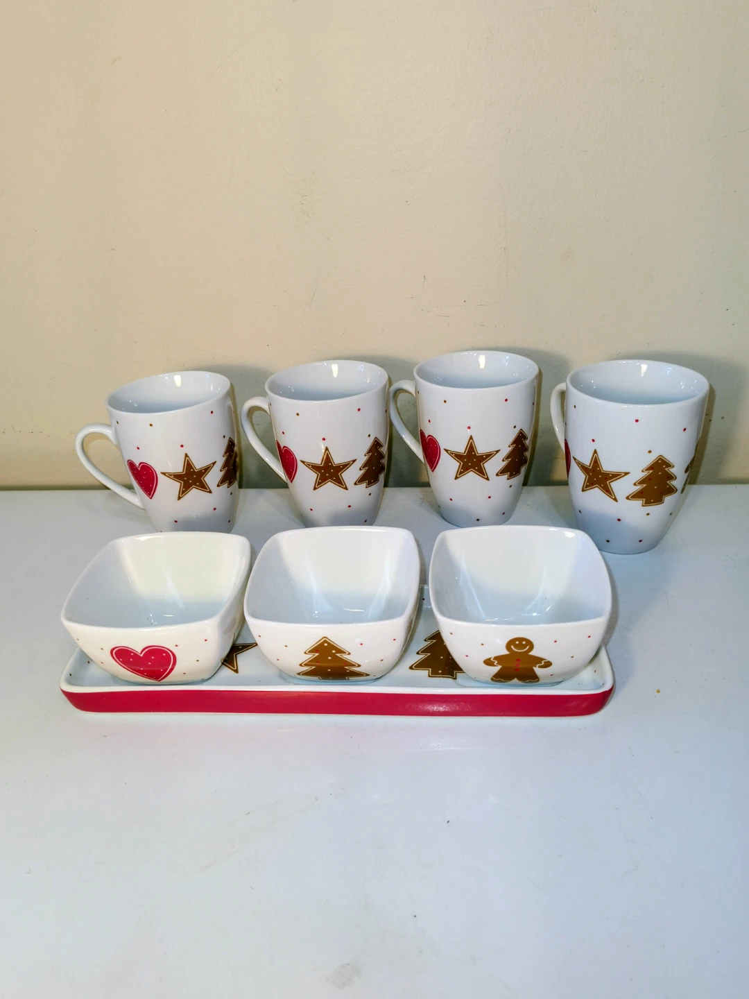 New/LikeNew~17pc Euro Ceramica Winterfest Collection - photo 3