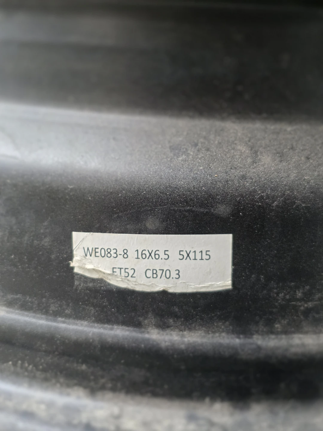 Steel Wheel Rim 16x6.5 5x115 - photo 3