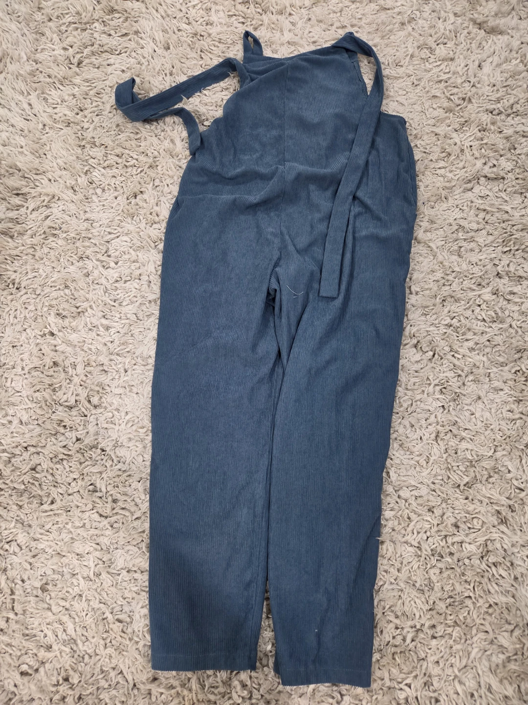 Blue Corduroy Overalls