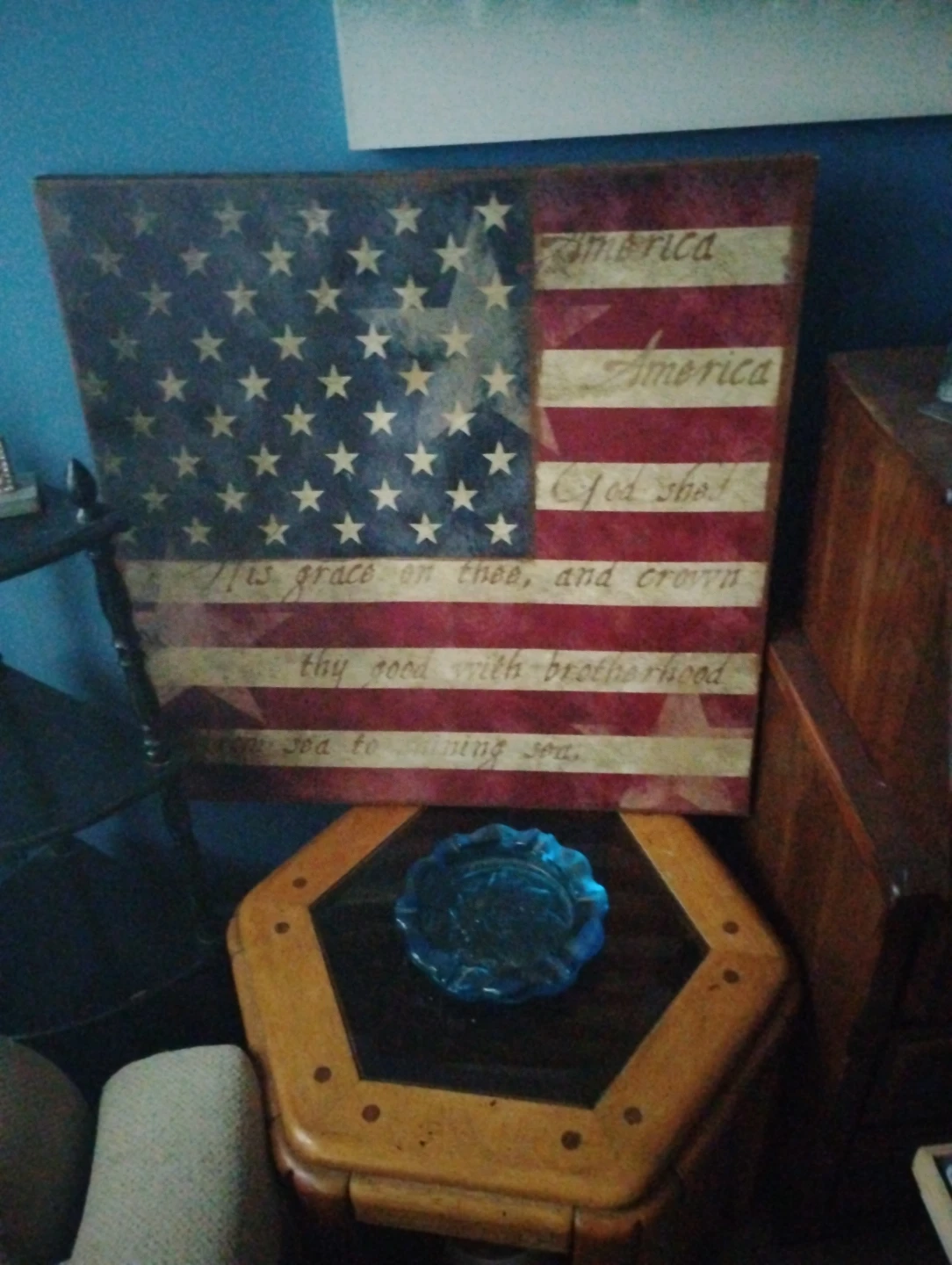 American Flag Canvas Wall Art