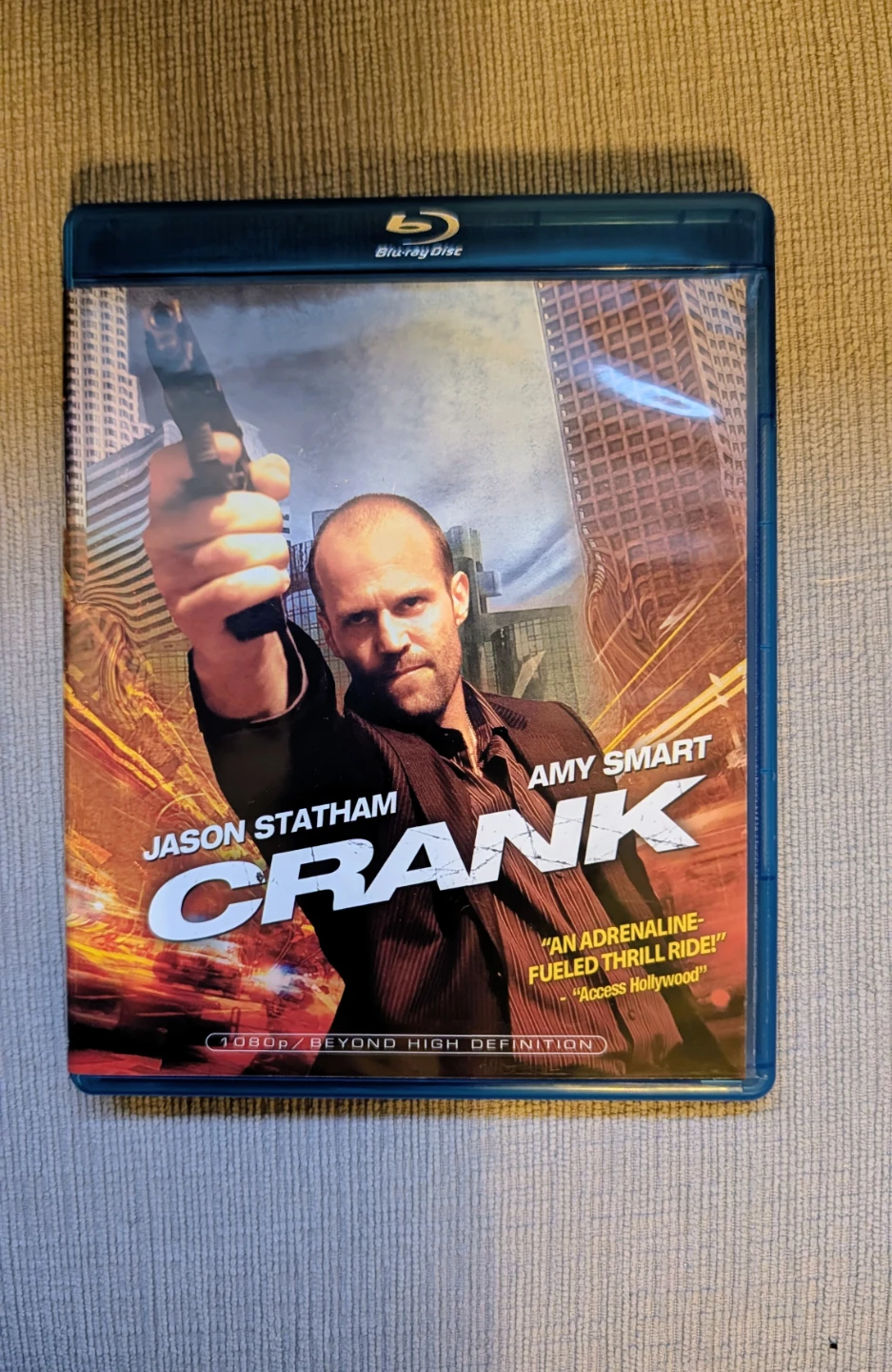 Crank Blu-ray Disc DVD Movie