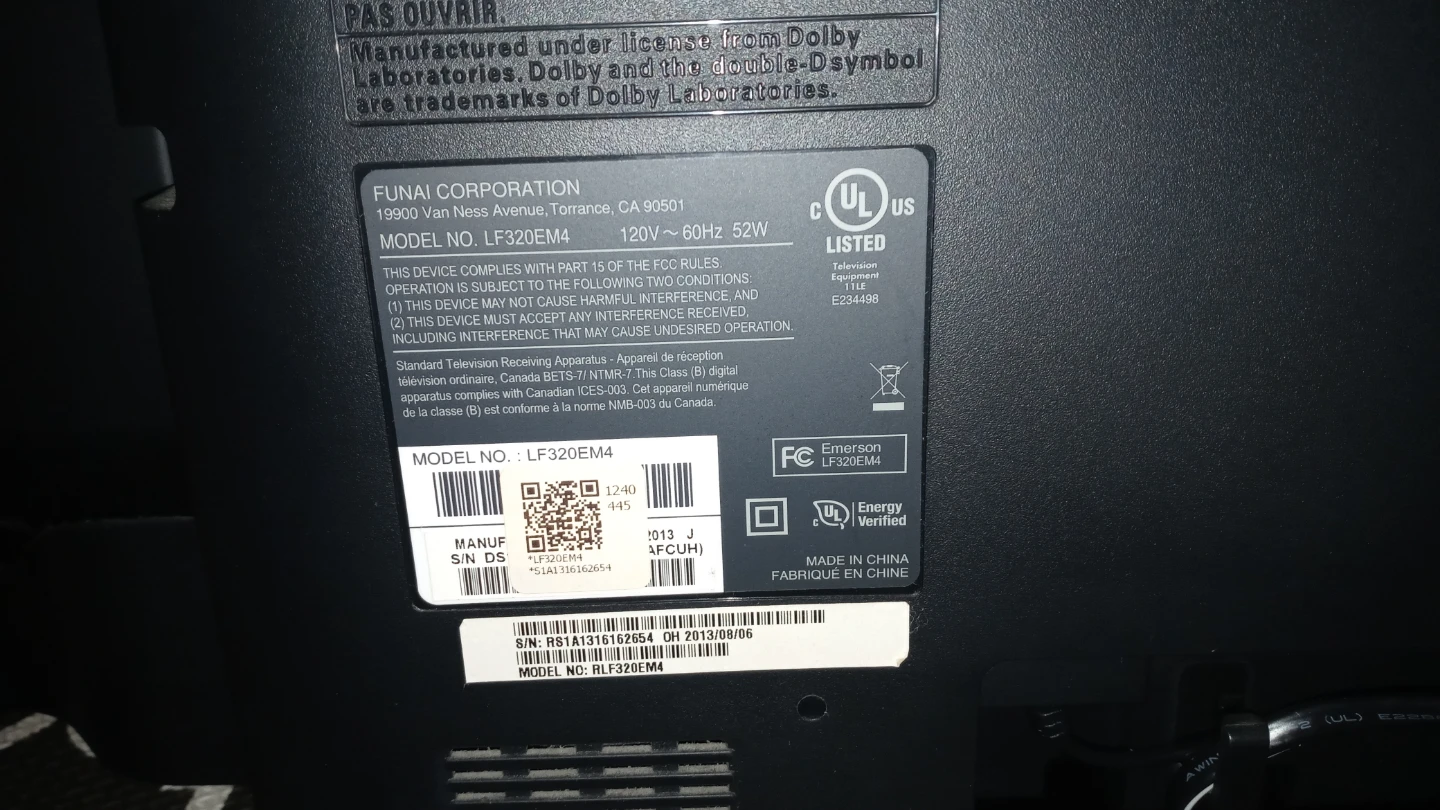 Emerson 32-inch LED TV with Remote - photo 5