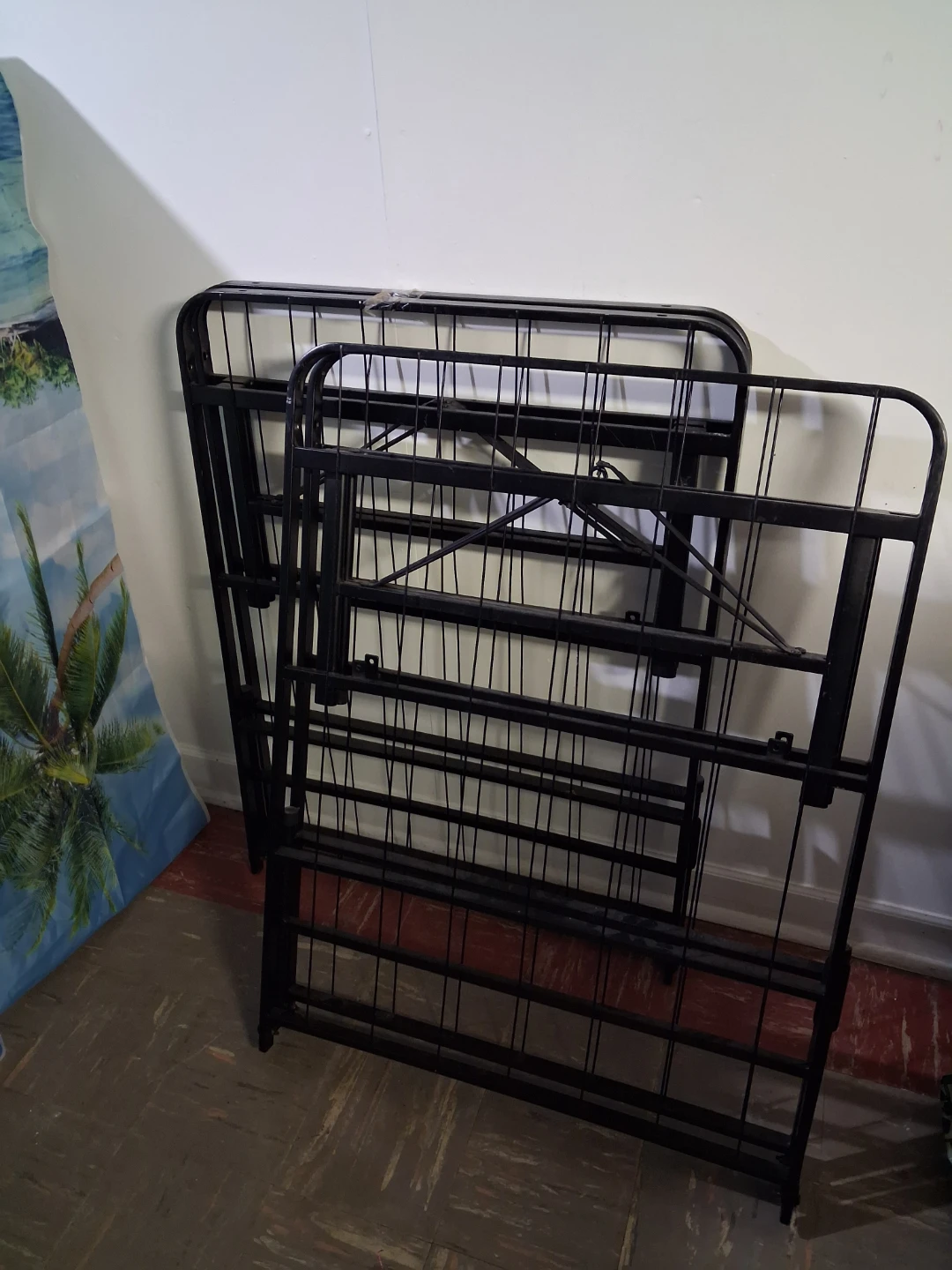 2 Twin Folding Metal Bed Frames