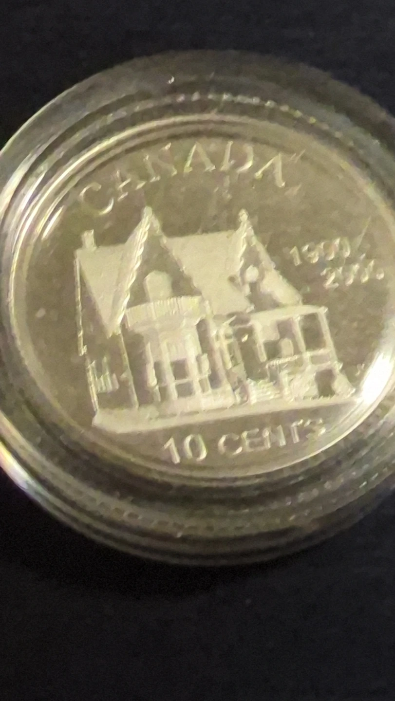 2 Canadian 2000 Millennium 10 Cent Commemorative Coins
