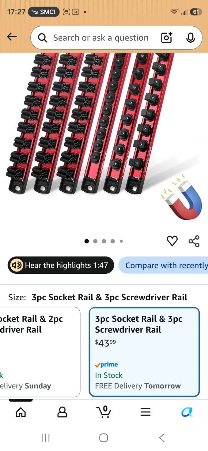 Magnetic Tool Organizer Set 🏈 - photo 2