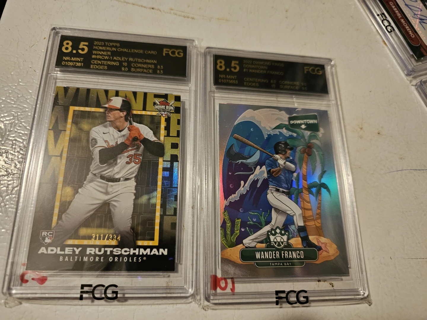 Collection of Graded Sports Trading Cards