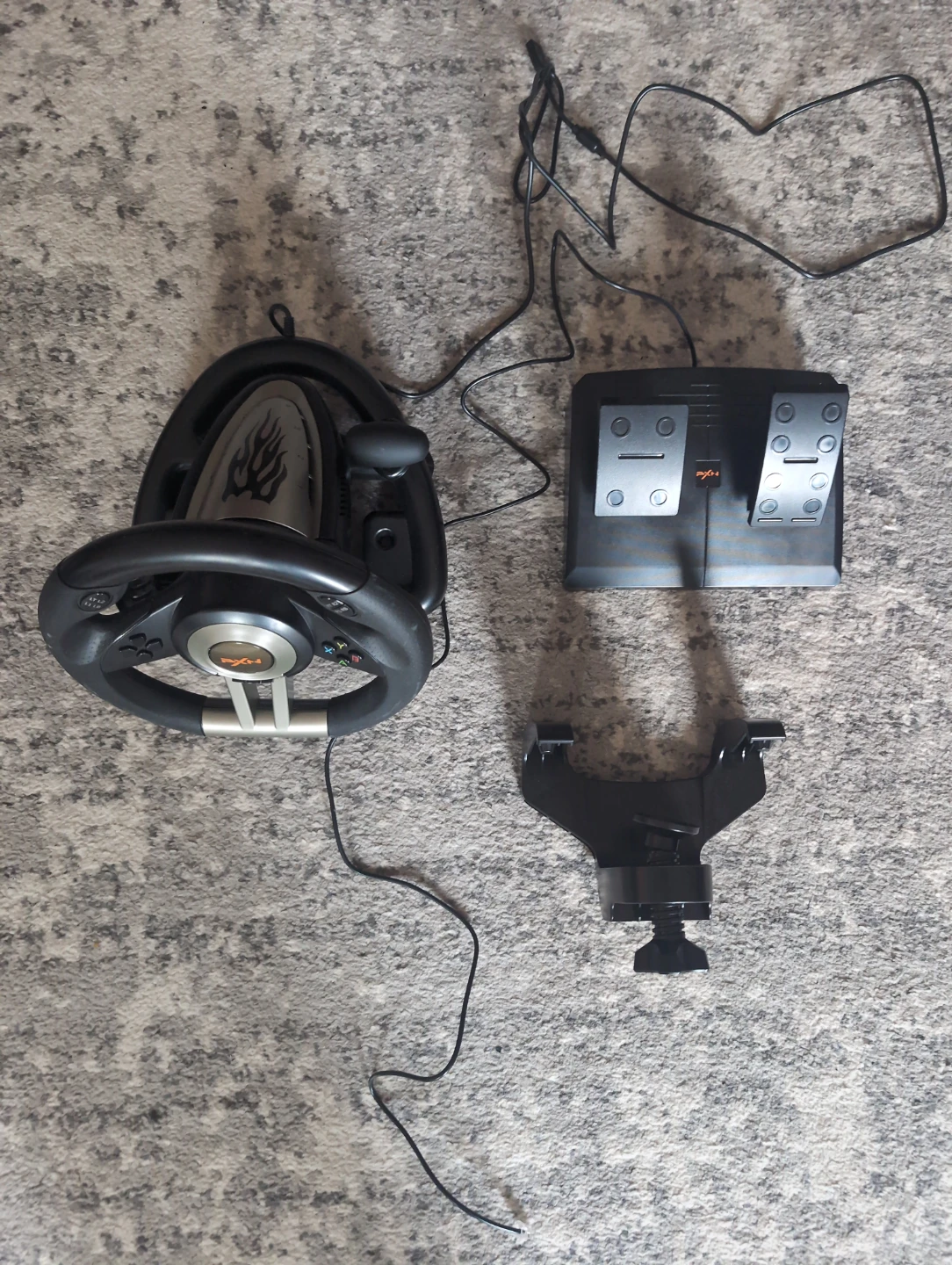 PXN Gaming Steering Wheel and Pedals