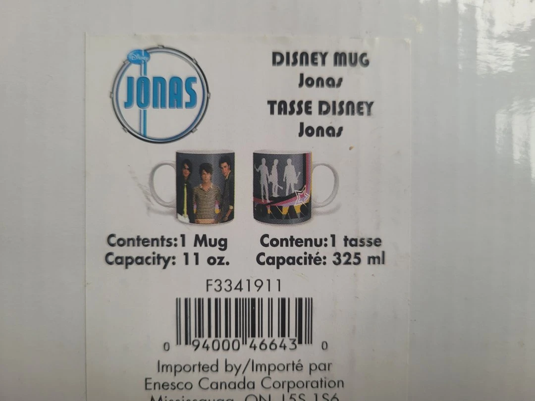 Bnib Jonas Brothers mug