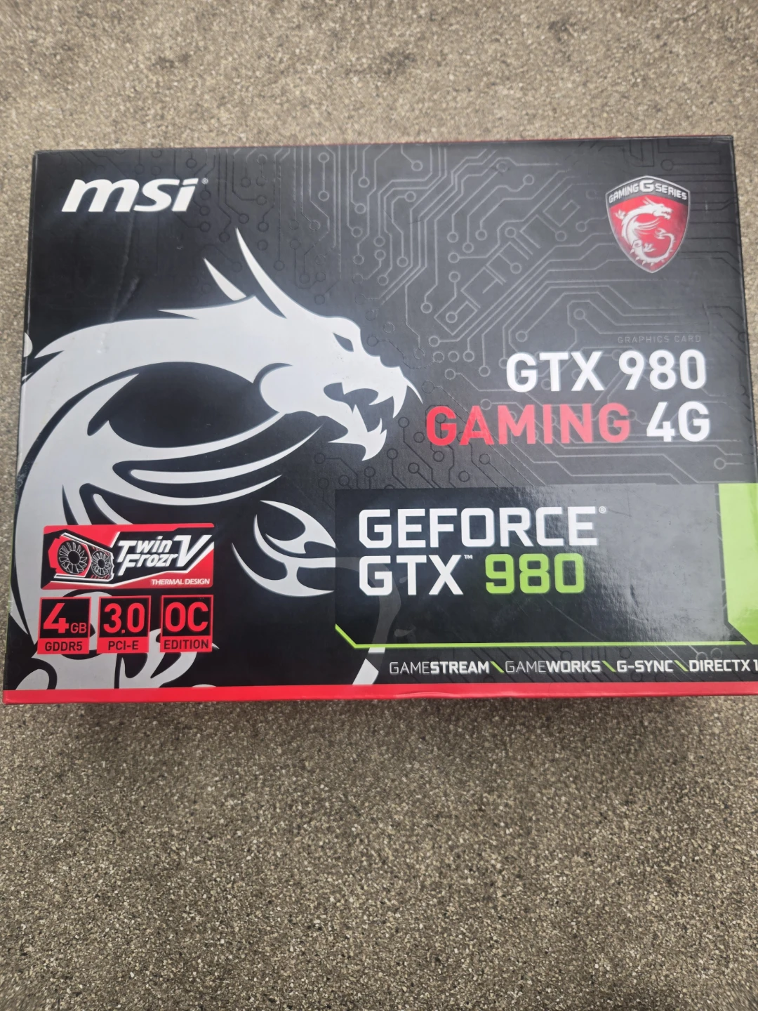 MSI GeForce GTX 980 Gaming 4G Graphics Card
