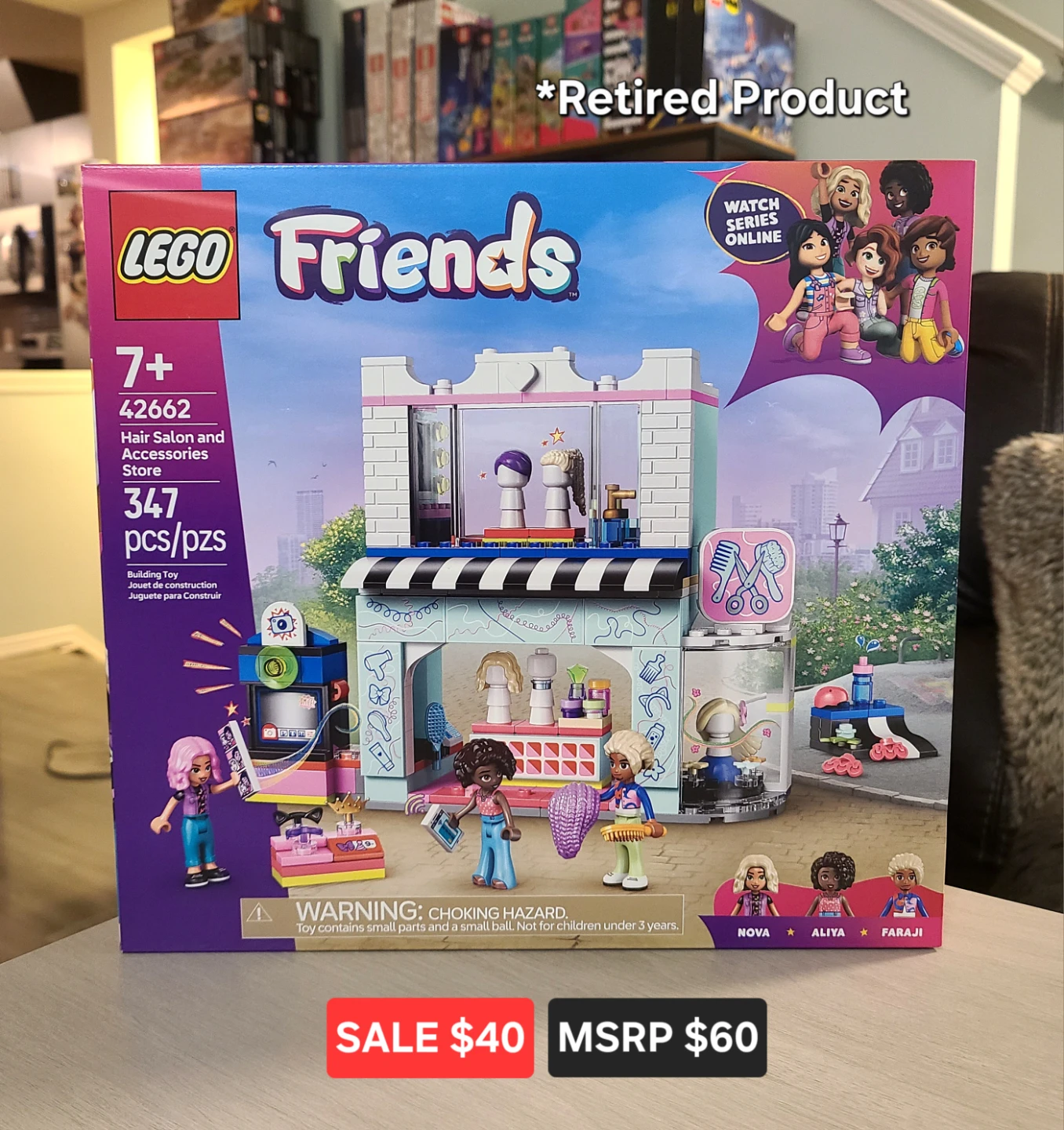 Lego Hair Salon and Accessories Store [SALE]