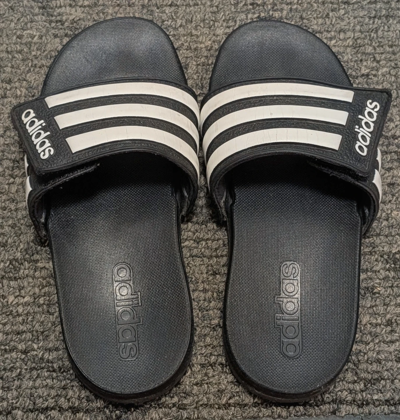 Adidas - Kids 13K Adjustable Strap Slide Sandals