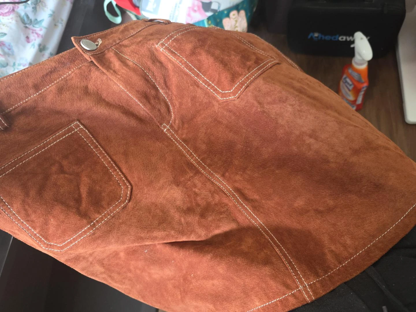 BLANKNYC Leather Skirt Size 27 - photo 2