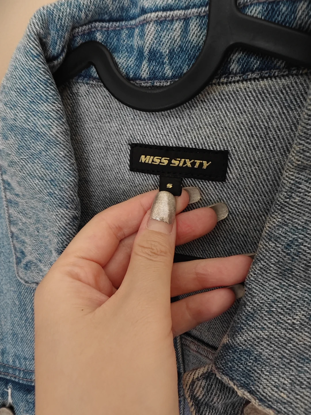Miss Sixty Floral Embroidered Denim Jacket - photo 4