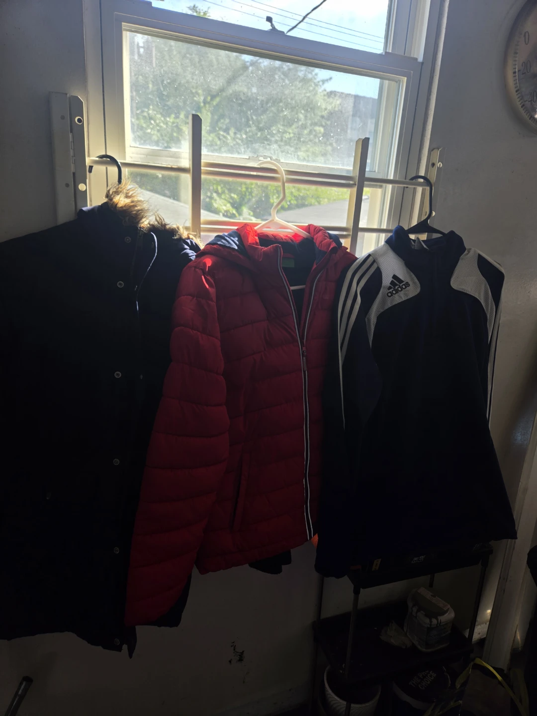 Red puffer jacket - photo 2