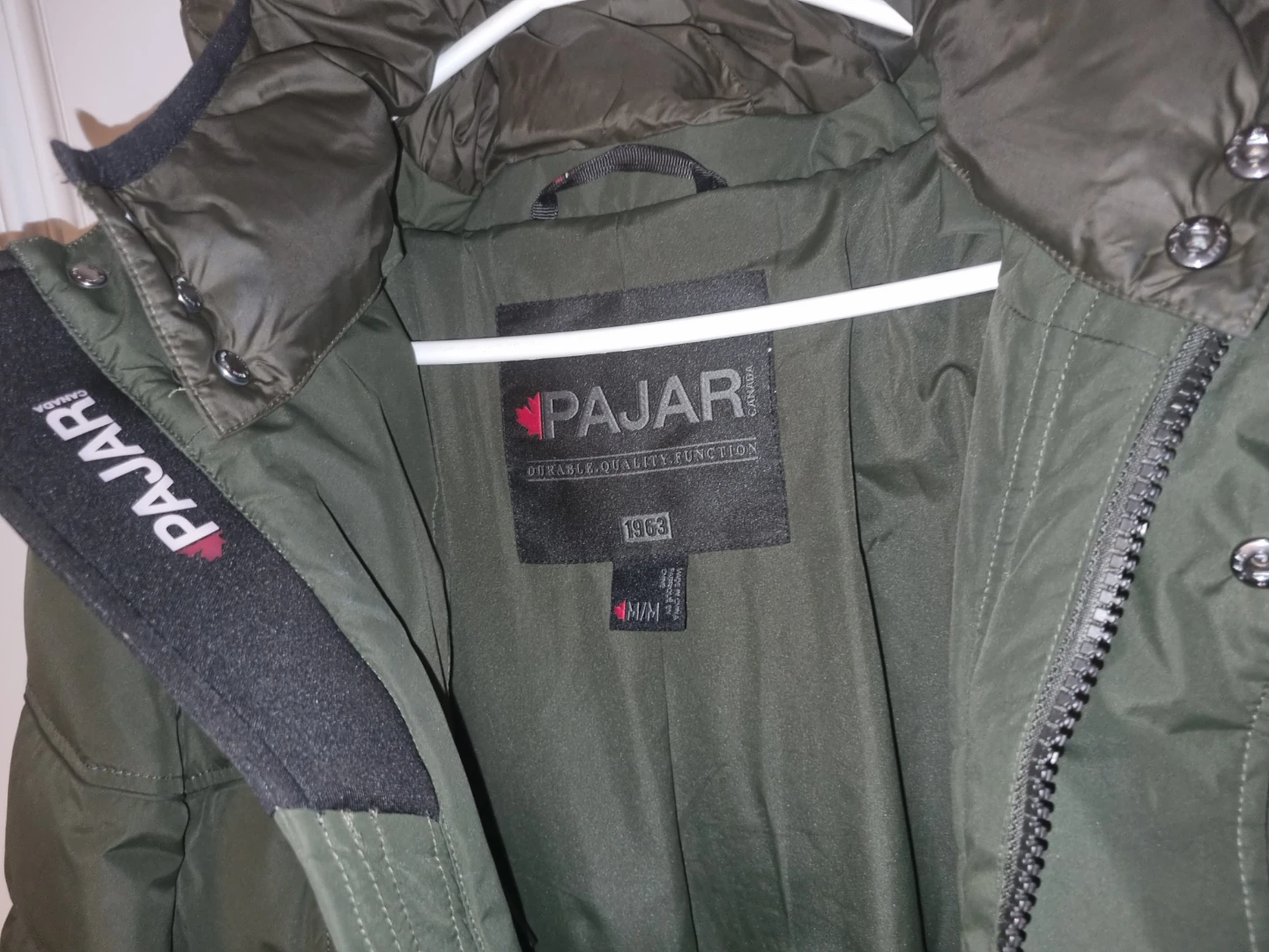 Pajar Olive Green Winter Parka