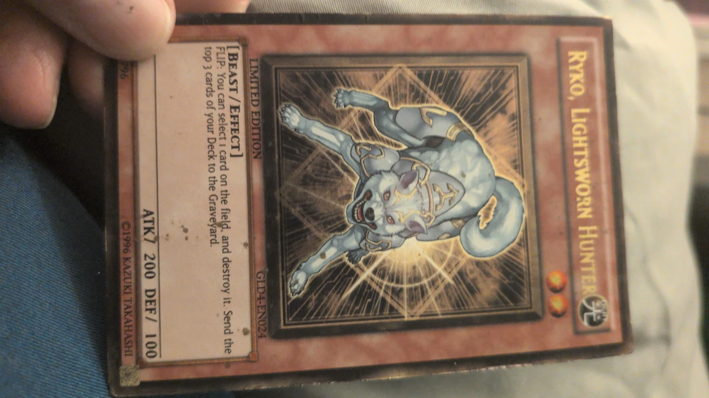 Yu-Gi-Oh! Ryko, Lightsworn Hunter GLD4-EN024