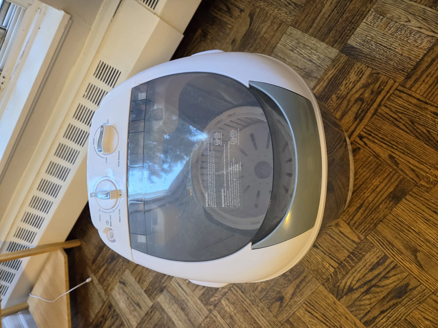 Costway Portable Mini Semi-automatic Washing Machine