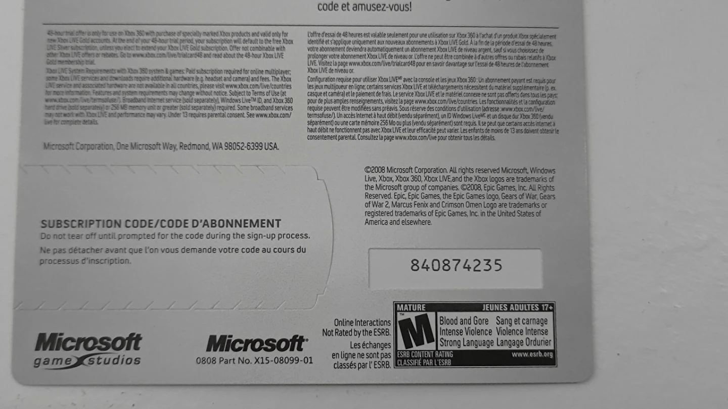 Gears of War 2 for Xbox 360 - photo 3