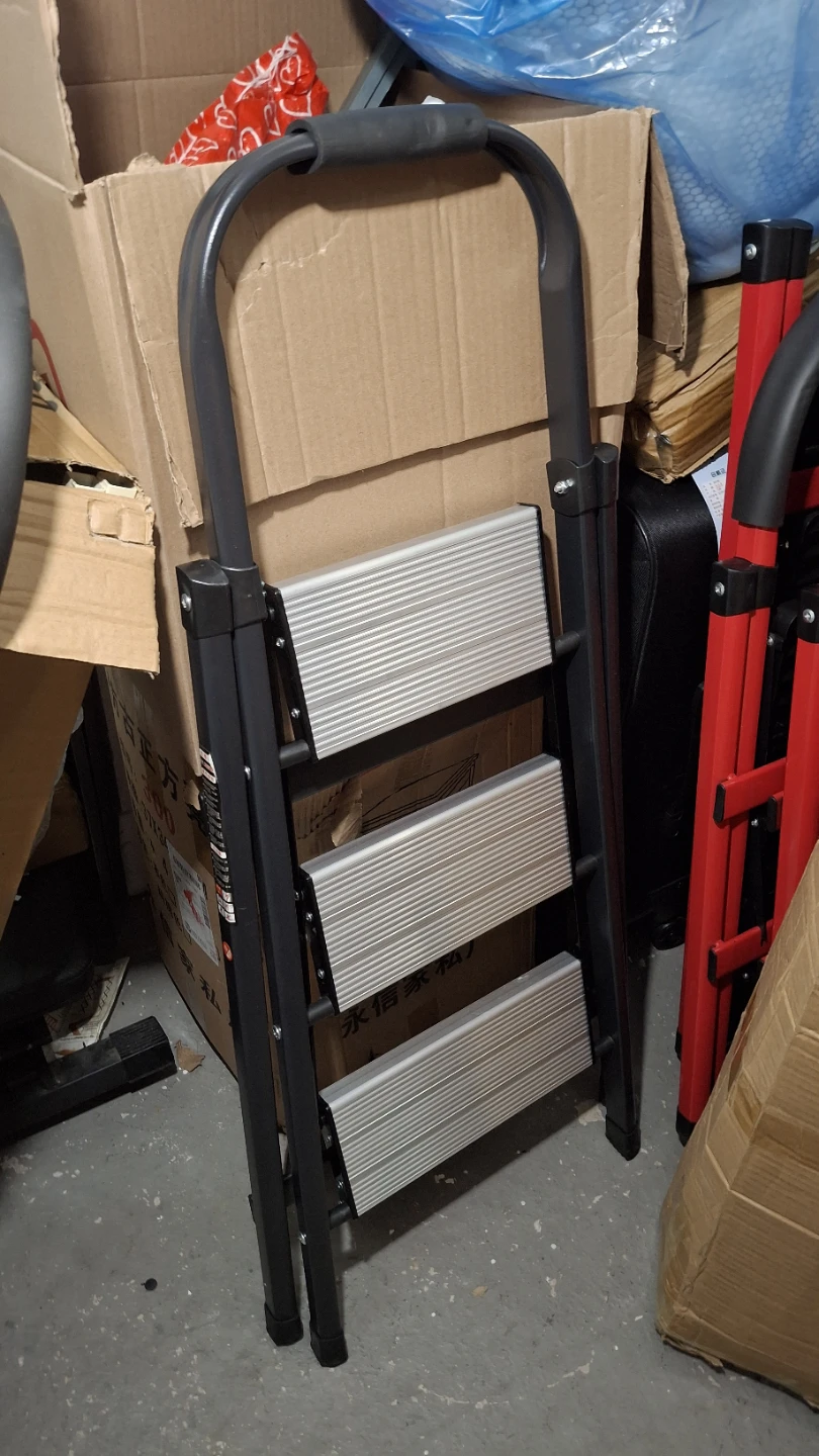 3-Step Folding Step Ladder - photo 2