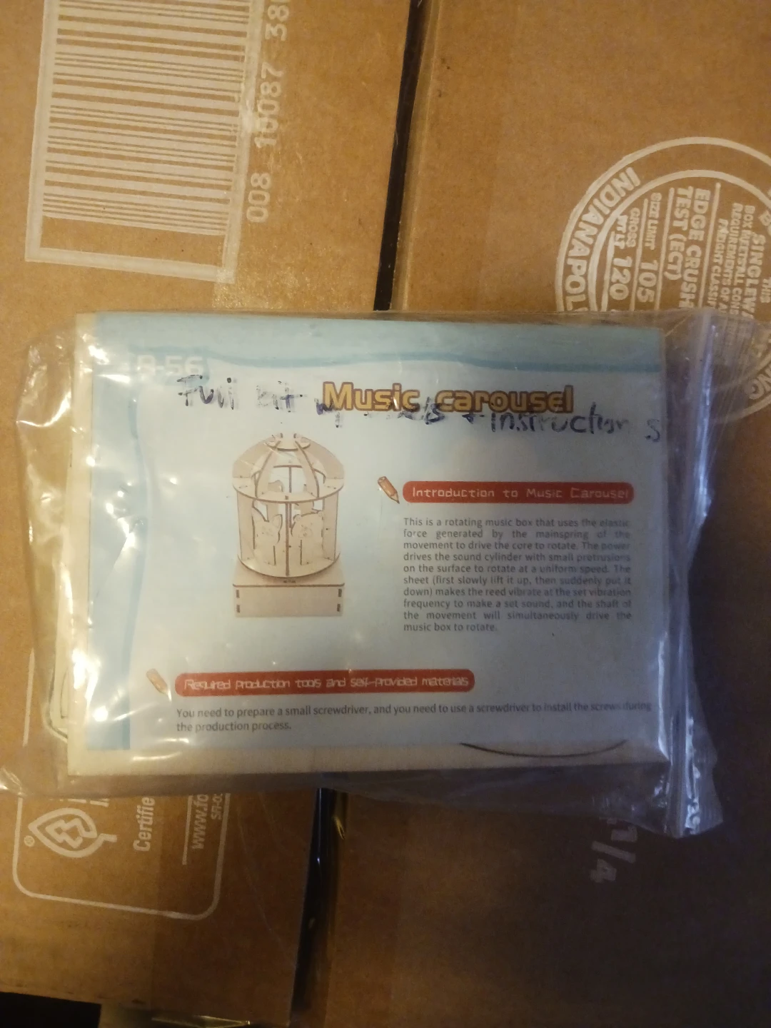 🏈 Music Carousel DIY Kit
