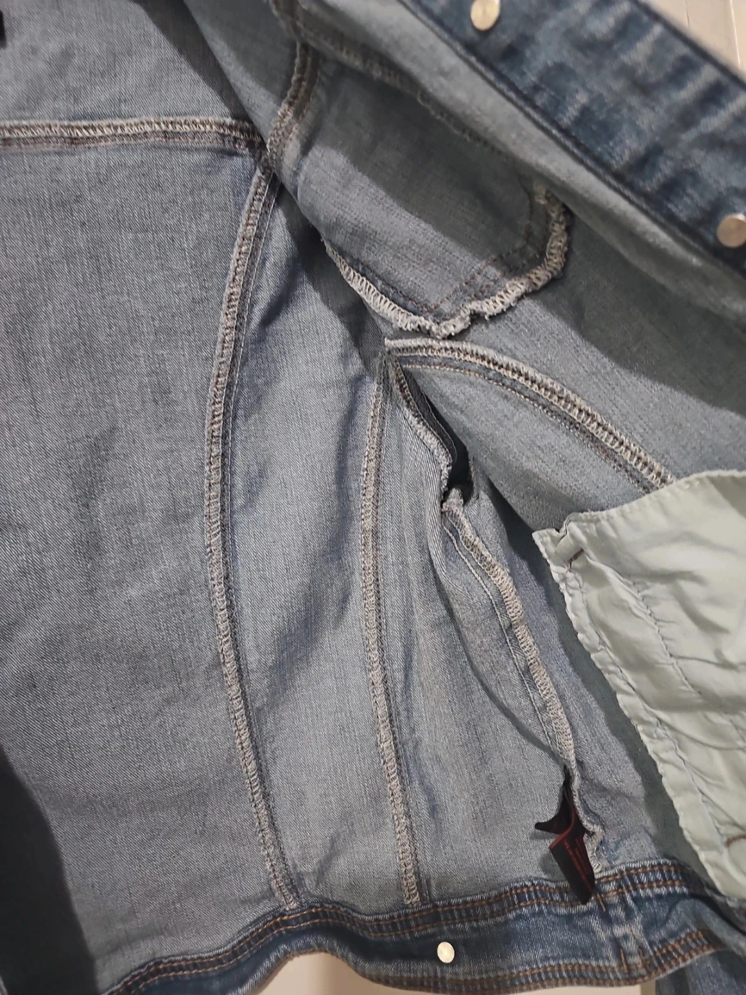 Earl Jean Denim Jacket Size Large - photo 4