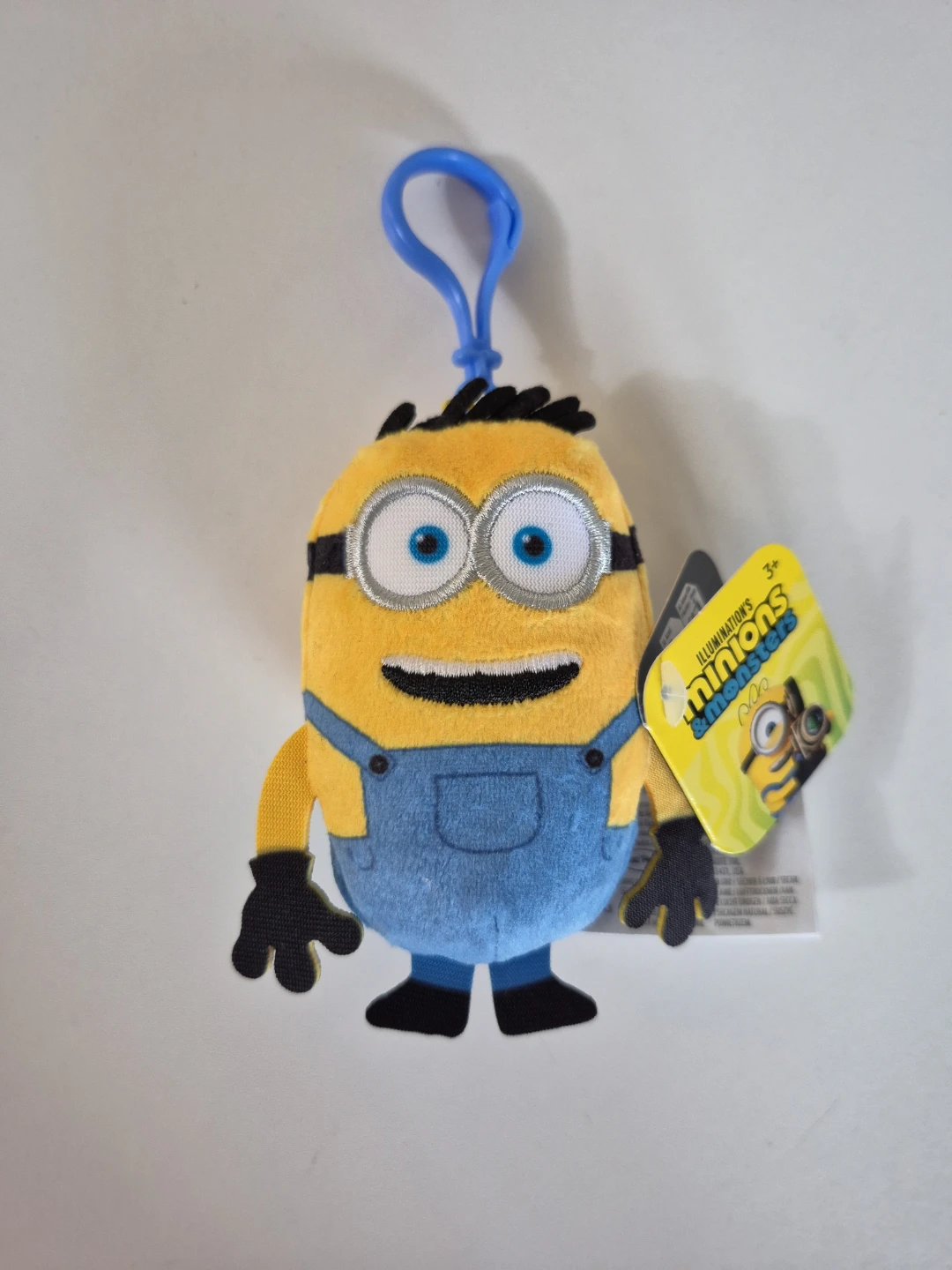 Minions Plush Hanger with Clip (Henry) NEW Minions and Monsters