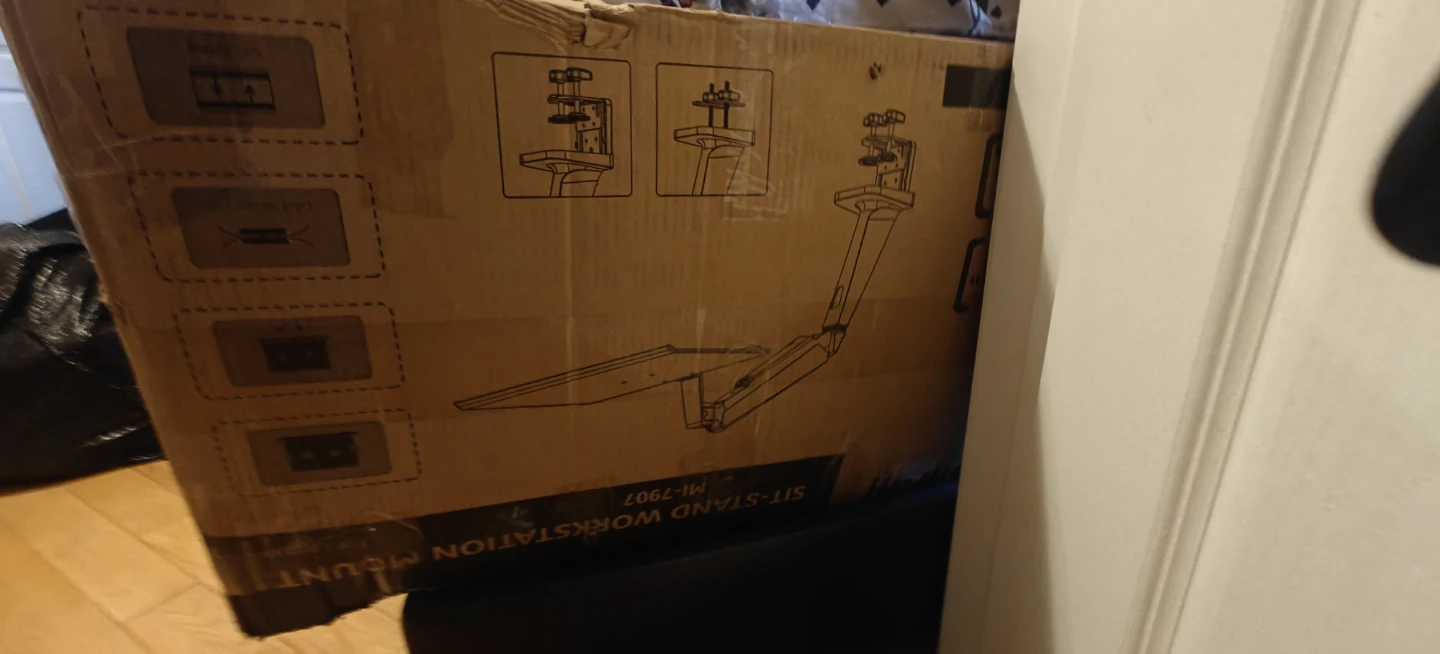 Mount-It! MI-7907 Sit-Stand Workstation Mount