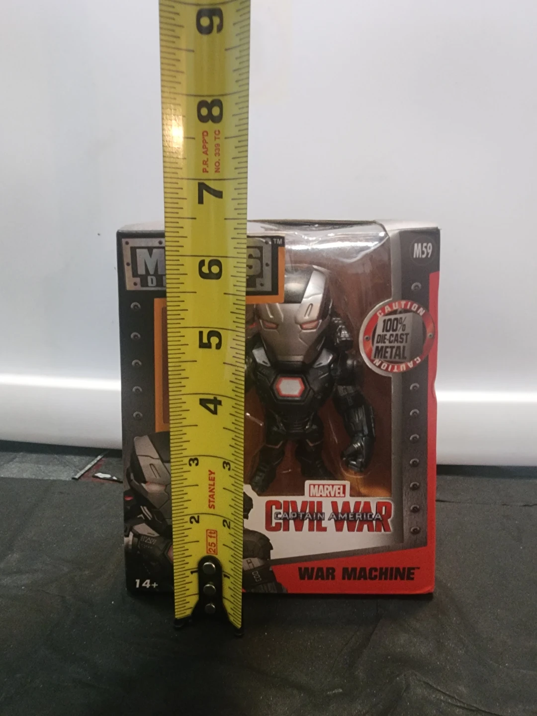 Jada Toys Metals Die Cast Marvel War Machine M59 - photo 4