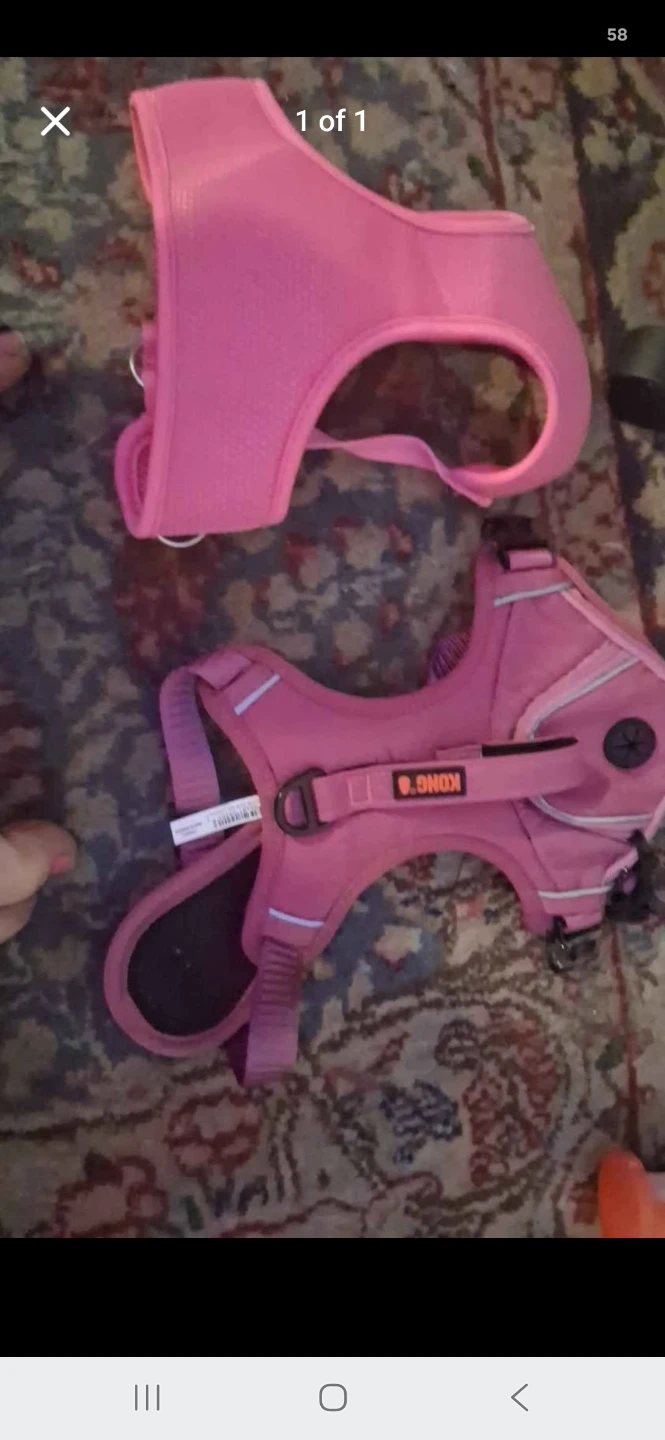 Pink KONG Dog Harness