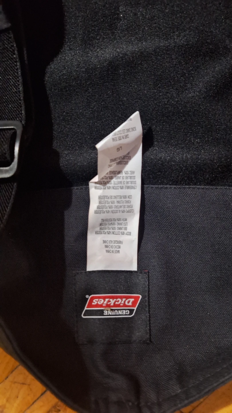 Dickies Insulated Black Overalls Large - photo 3