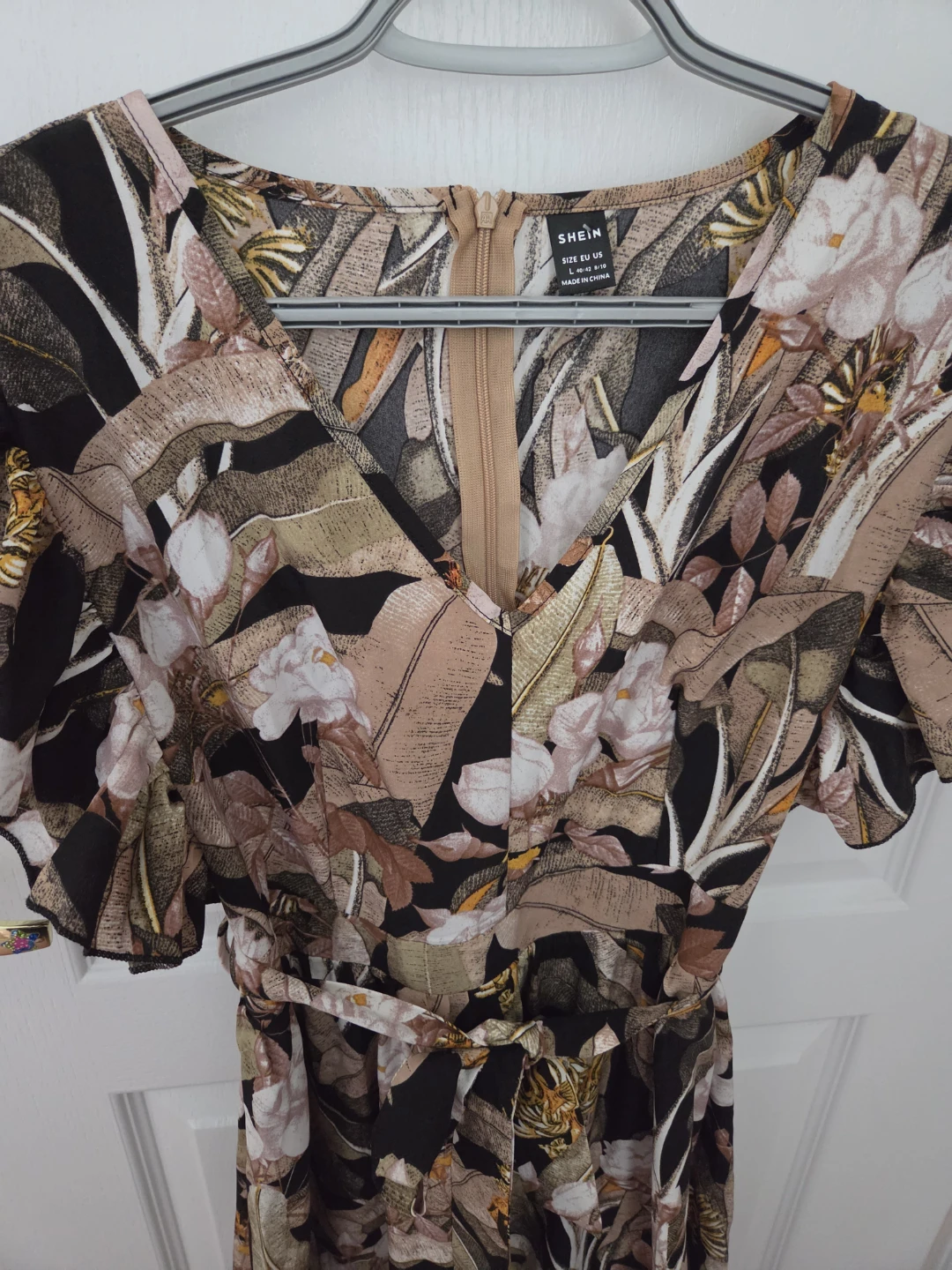 SHEIN Floral Print Dress Size Large - photo 3