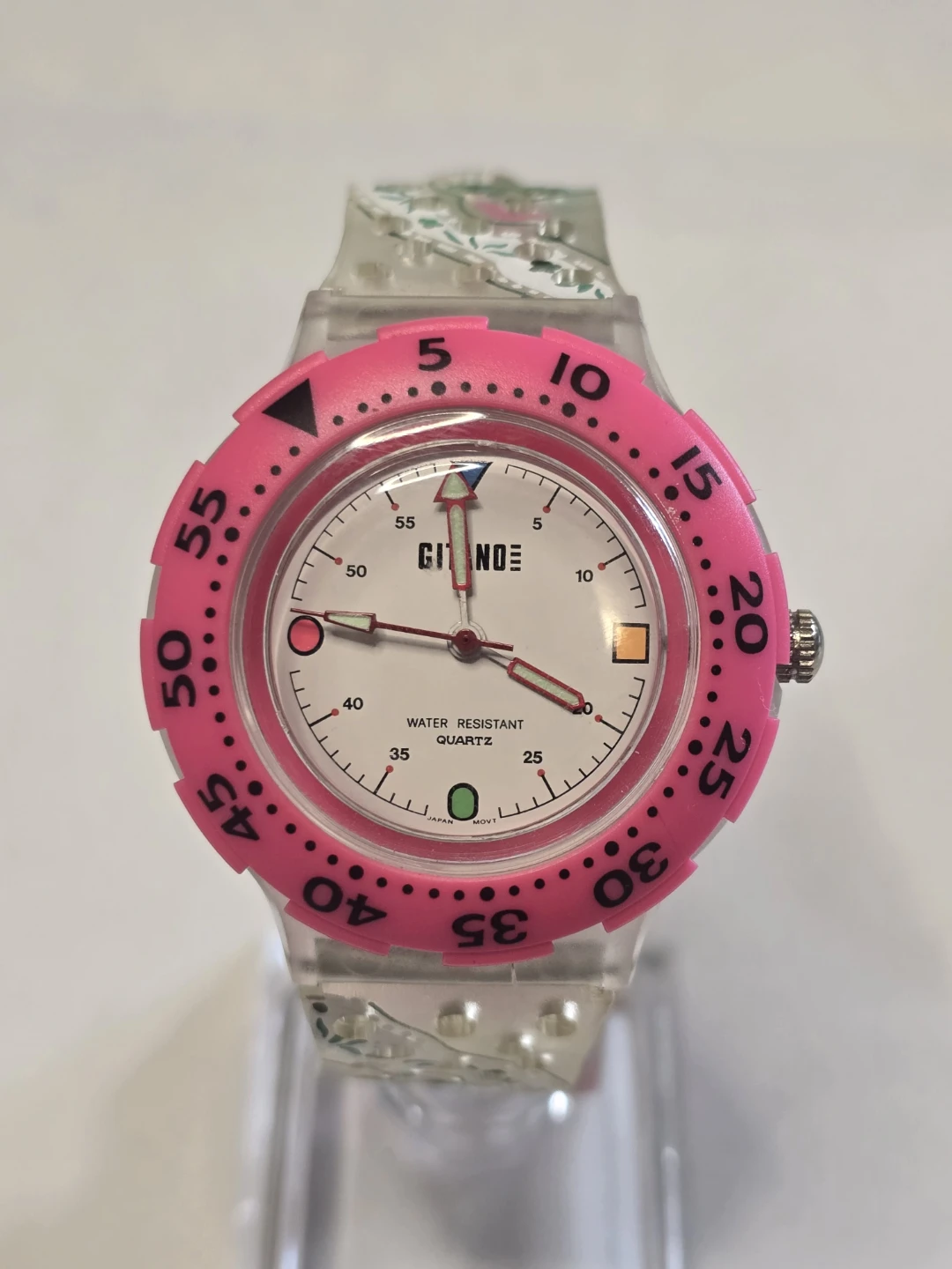 37mm Gitano Resin Watch Pink