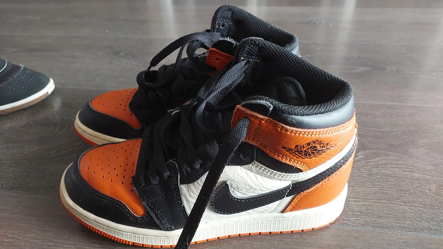 Air Jordan 1 High OG "Shattered Backboard" 4Y - photo 3