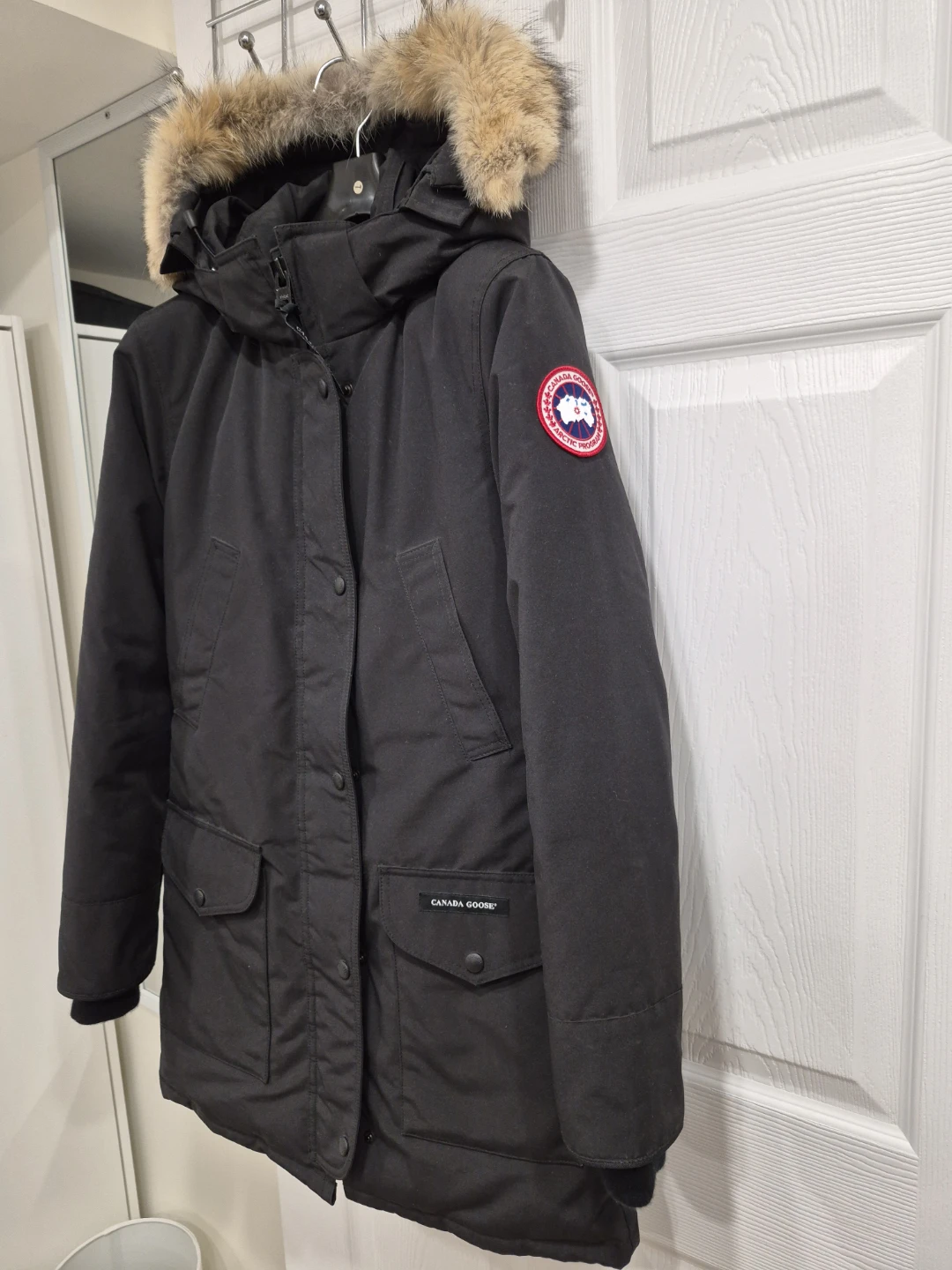 Black Canada Goose Down Parka
