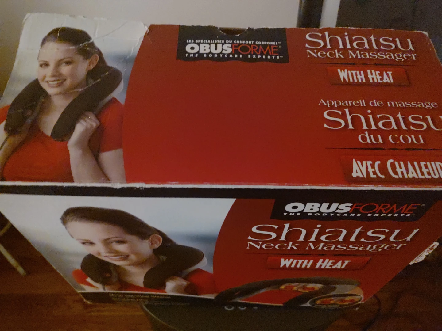 ObusForme Shiatsu Neck Massager with Heat