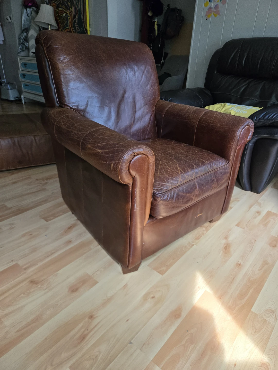 Brown latter chair - photo 4
