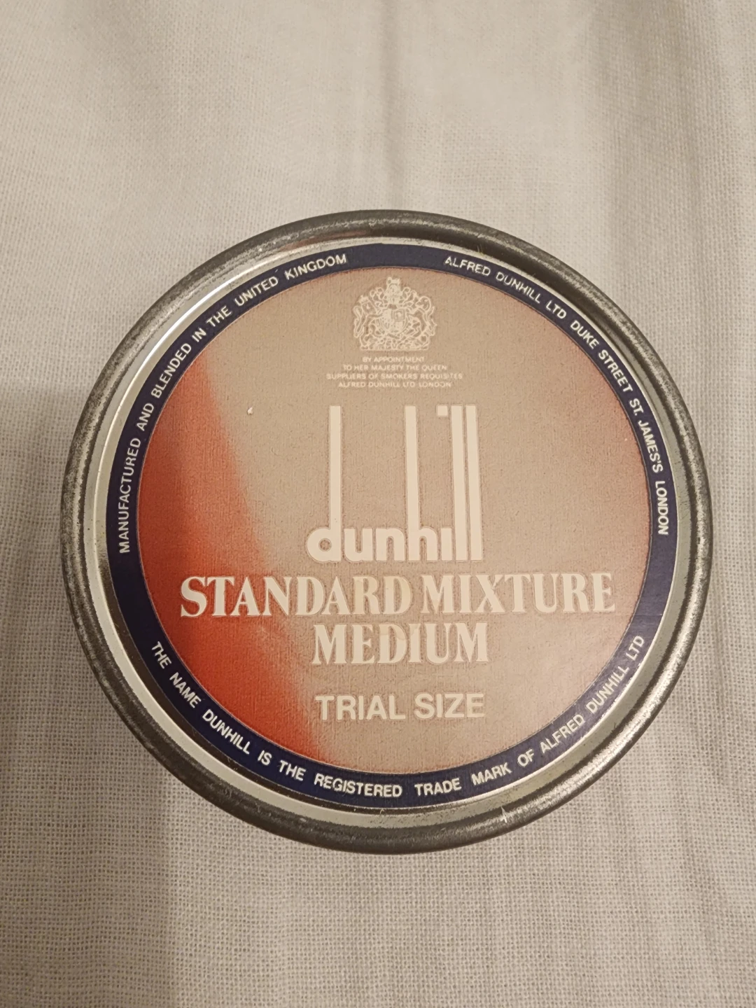 Dunhill Standard Mixture Medium Trial Size Tin