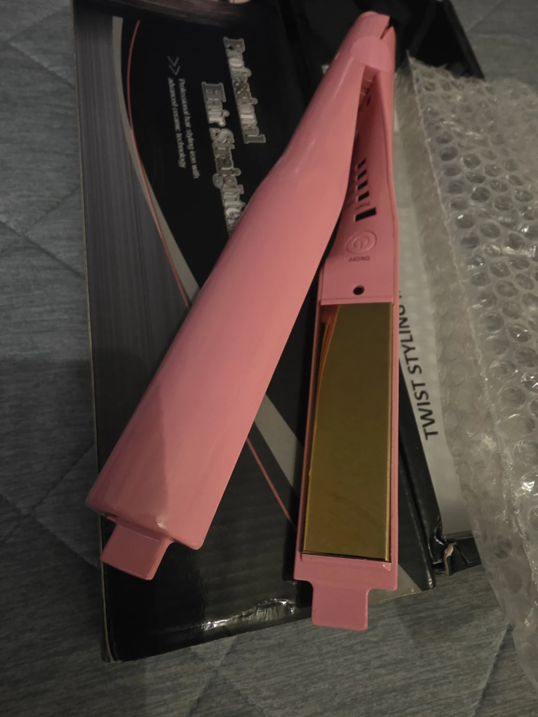 Professional Pink Hair Straightener - photo 4