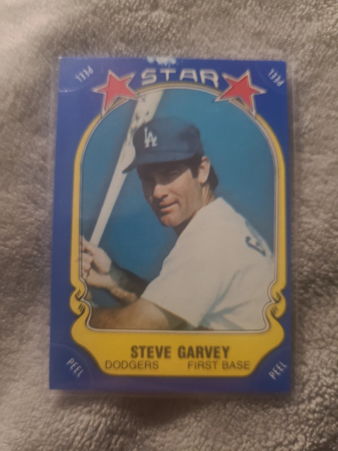 1981 Fleer Steve Garvey Dodgers Baseball Card