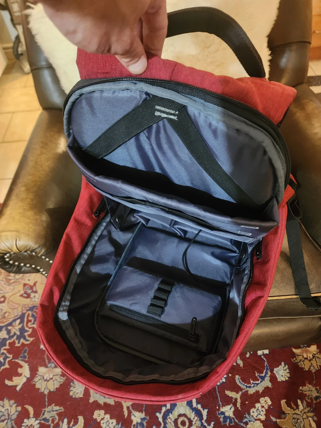 XD Design Anti-Theft Backpack - Red - photo 5