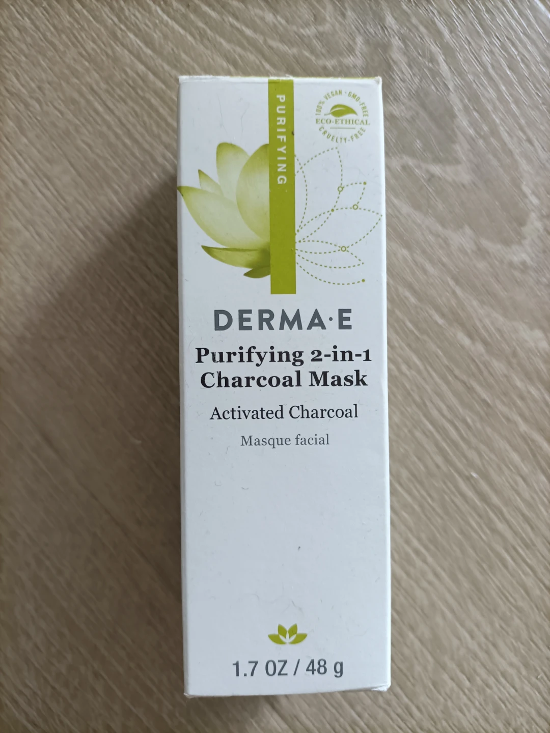 DERMA E Purifying 2-in-1 Charcoal Mask 🏈